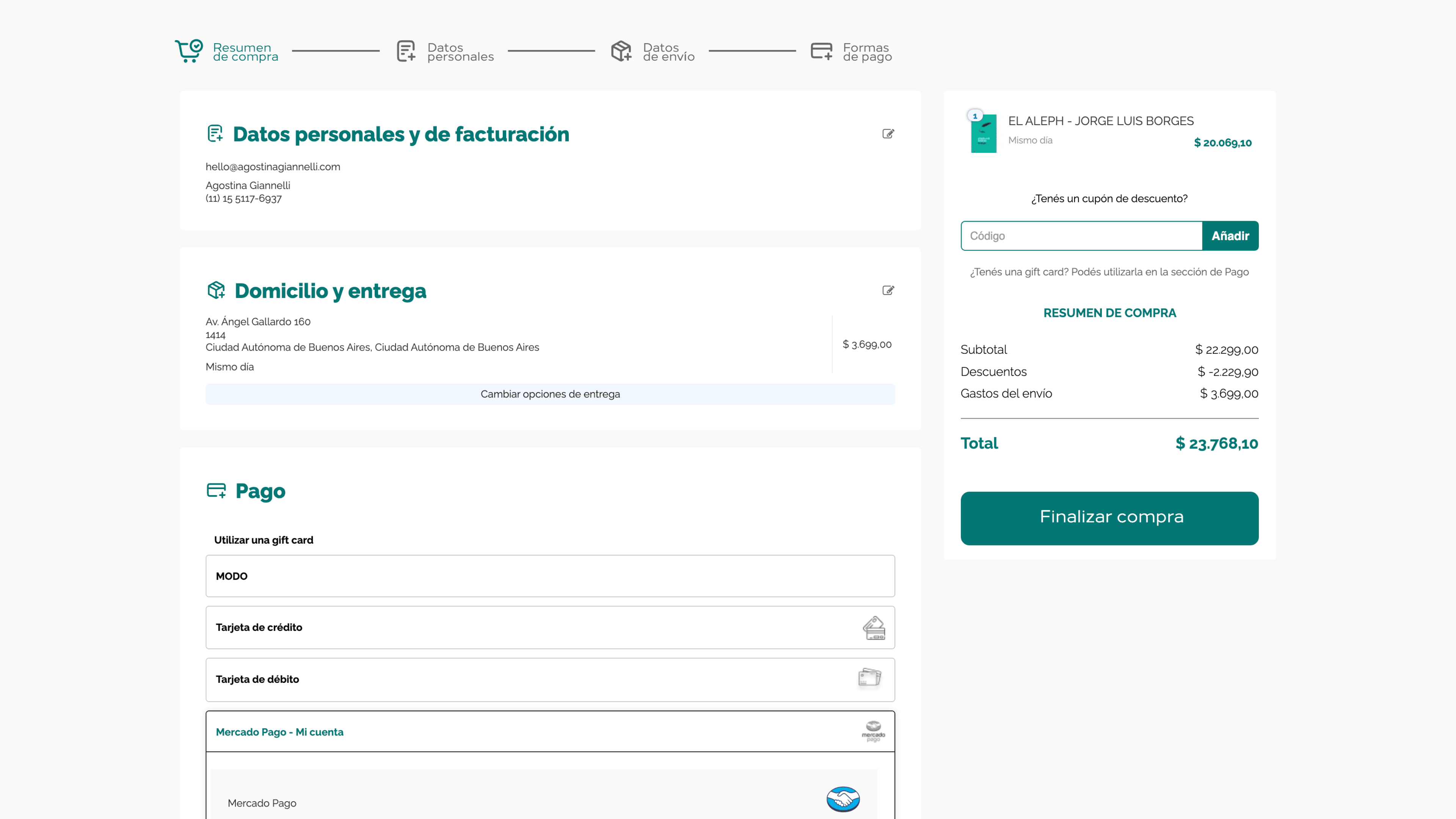 Checkout Process Optimisation