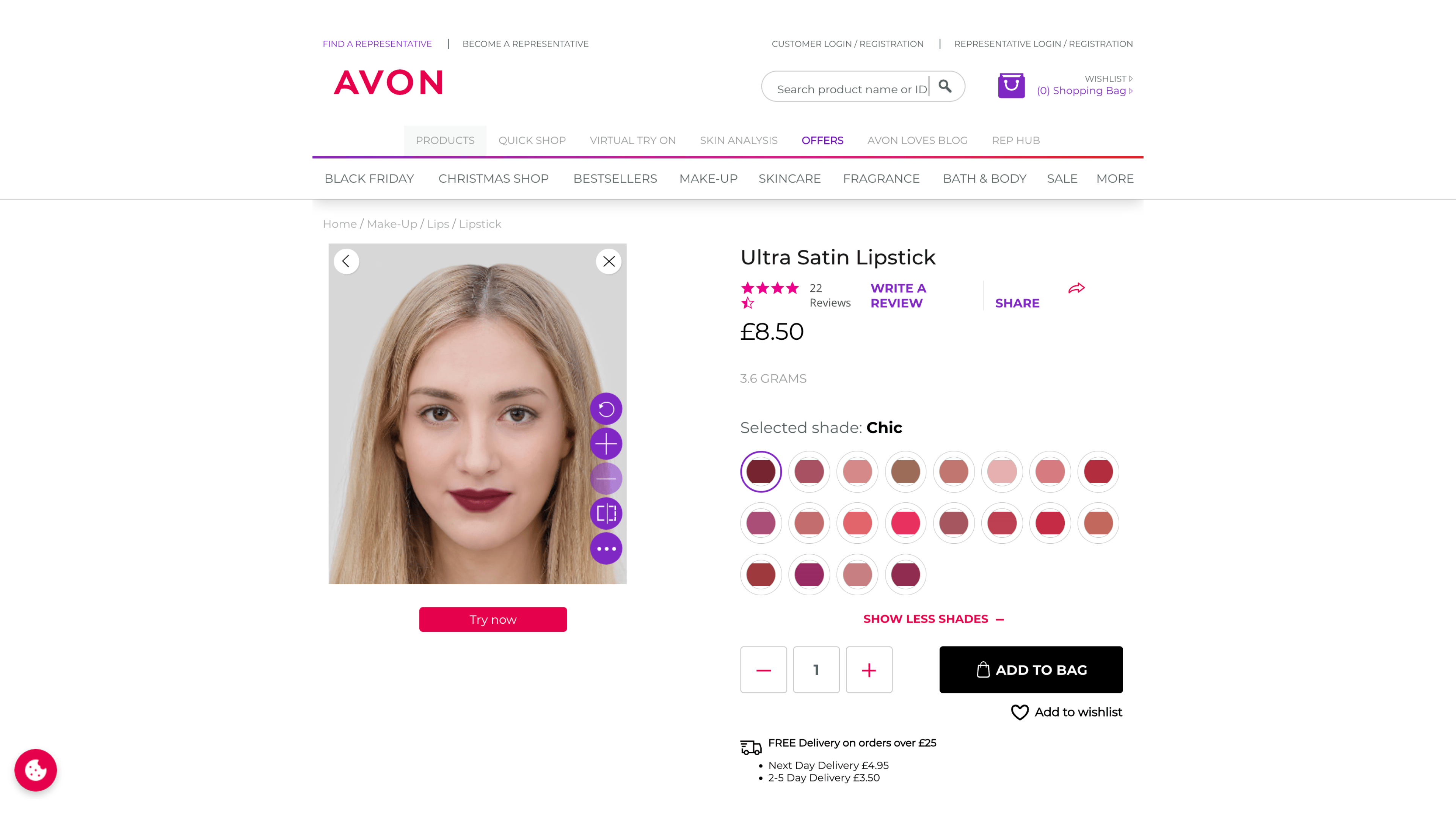 Virtual Makeup Try-On Tool