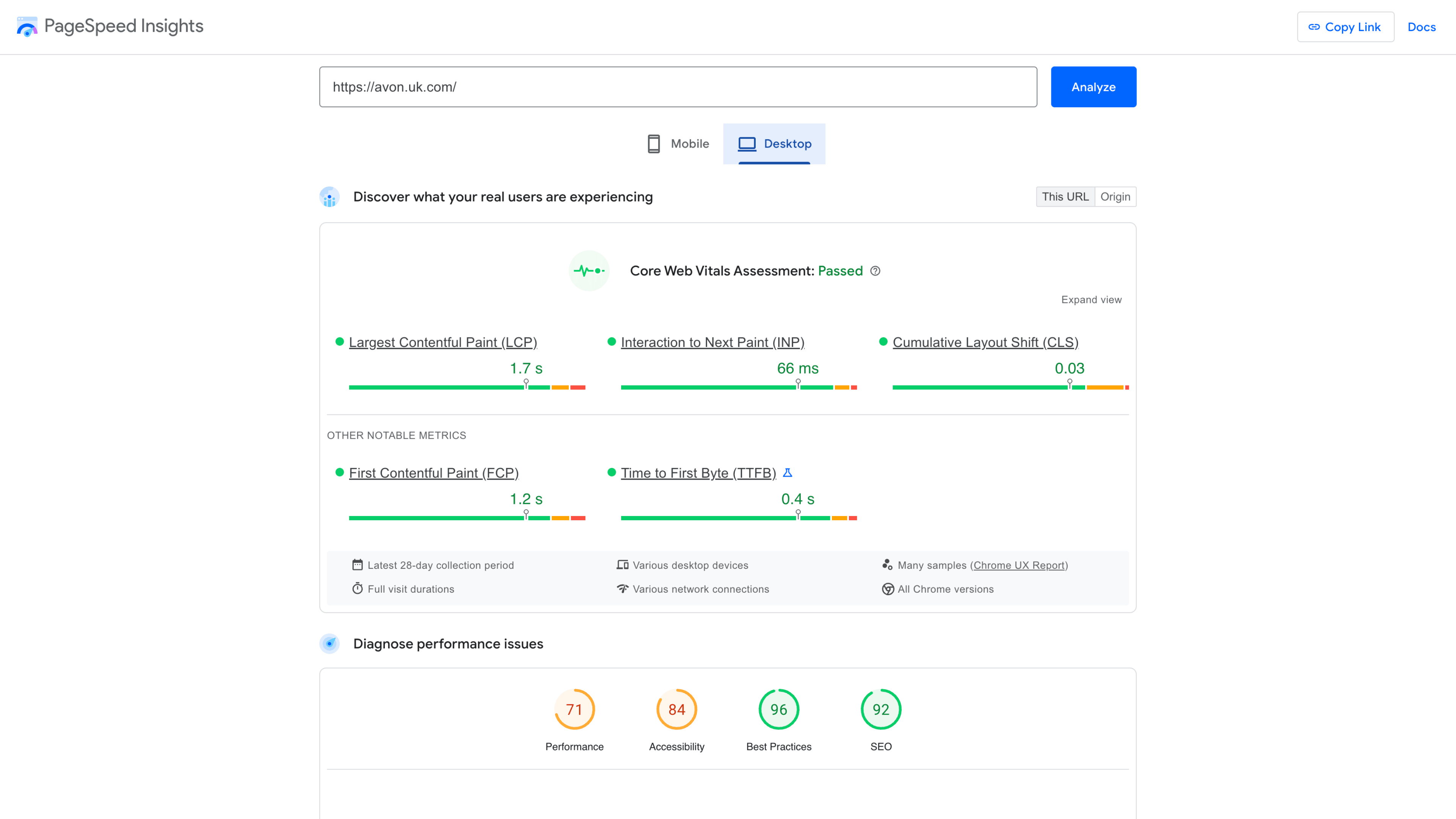 Website Performance Optimisation